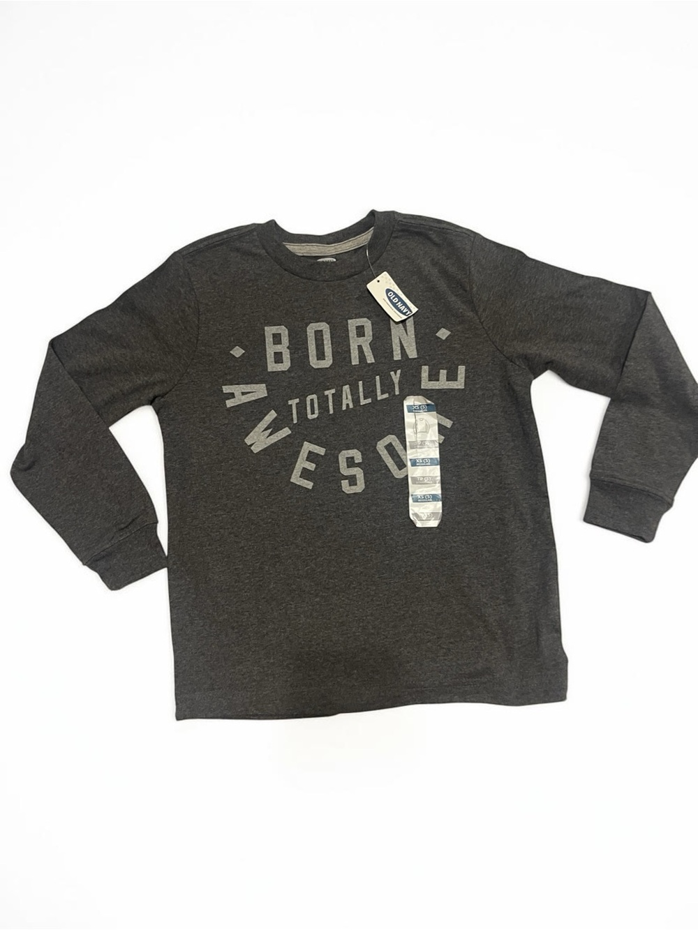 🌸NWT old navy t shirt long sleeve size 6-7 boys t shirt